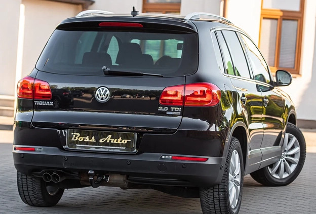 Volkswagen Tiguan cena 59900 przebieg: 194123, rok produkcji 2013 z Zator małe 407